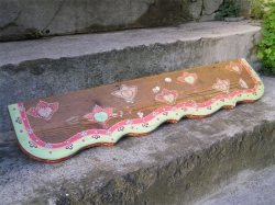 Painted shelf
